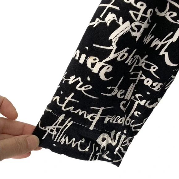 VINTAGE 90/Y2k graffiti print long sleeve pencil Dress - Picture 5 of 16